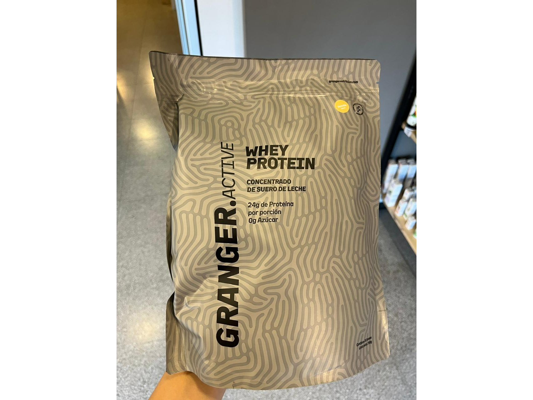 Whey protein 750g natural/vainilla/chocolate