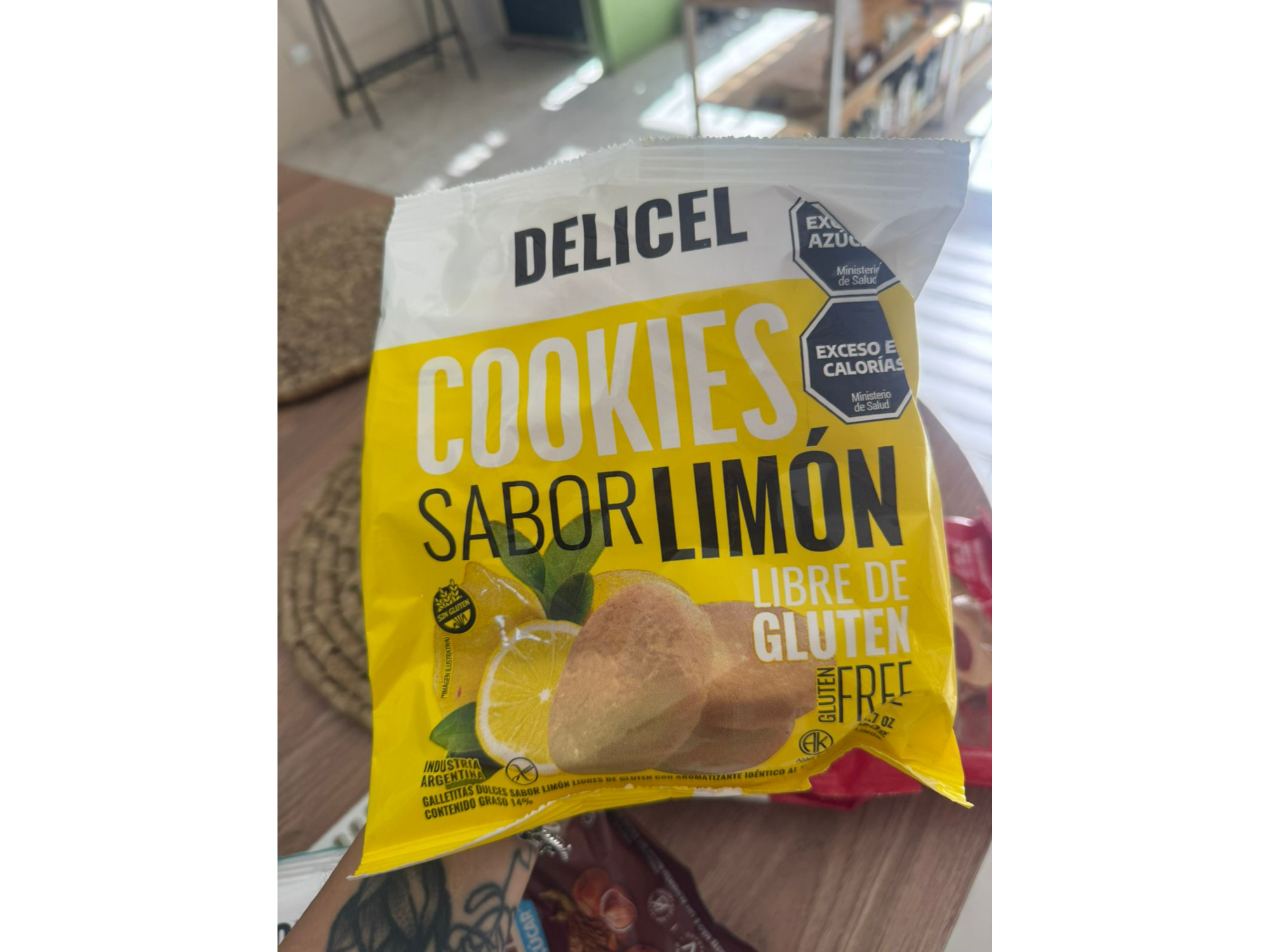 Cookies LIMÓN sin TAC - Delicel