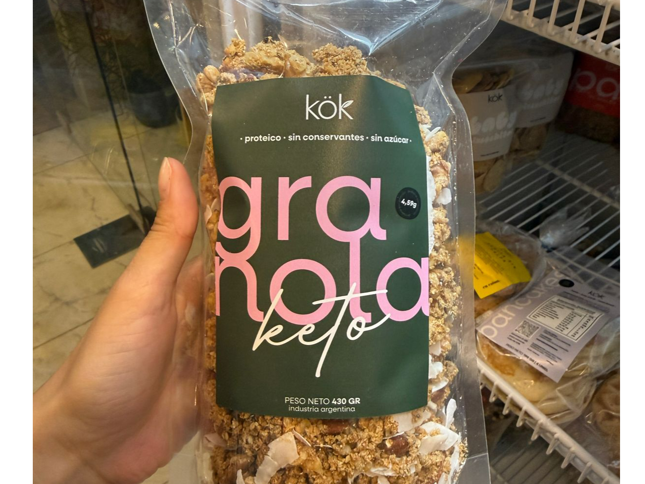 Granola Keto 430gr - KOK