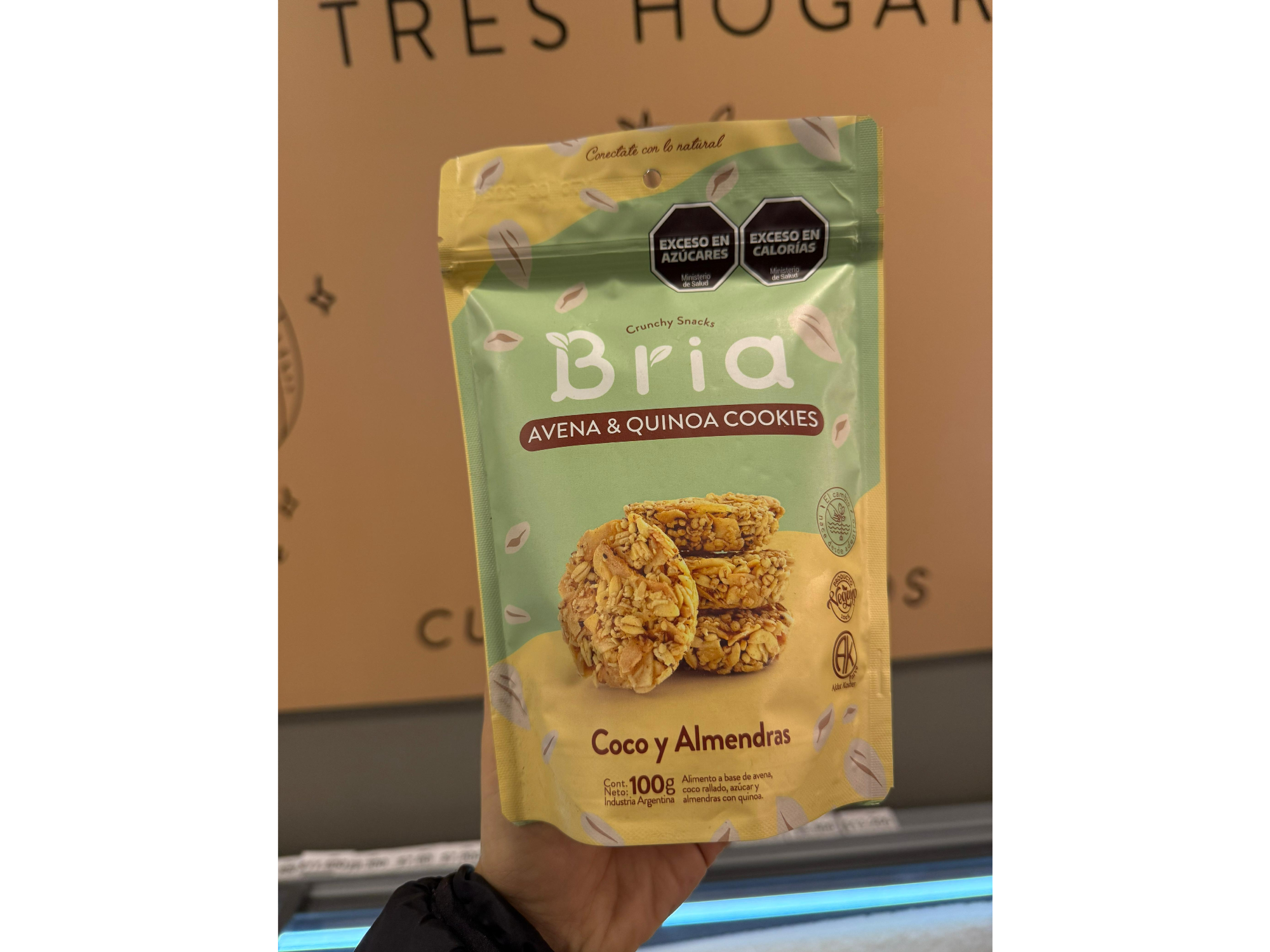 Cookies coco y almendras Bria