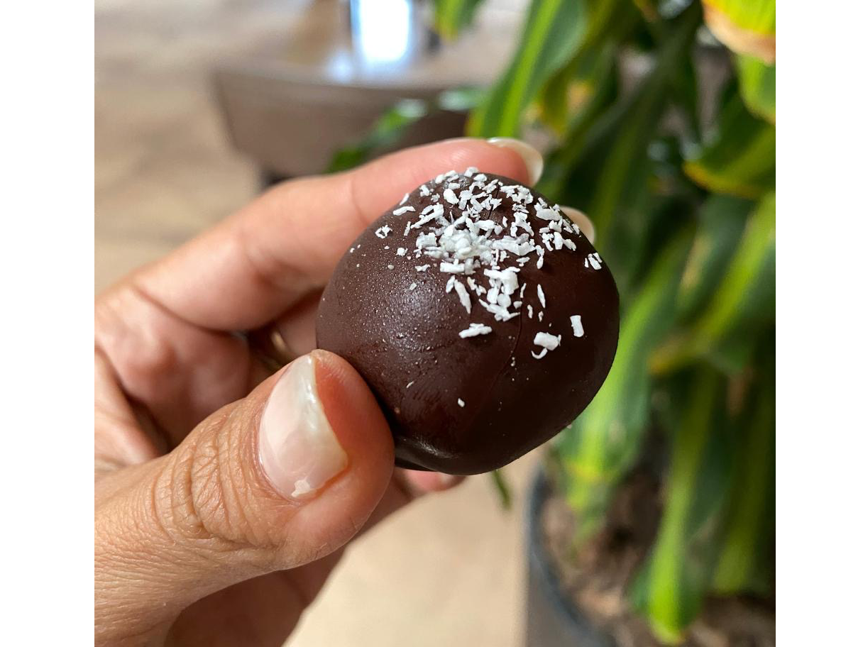 Trufas energéticas en calma