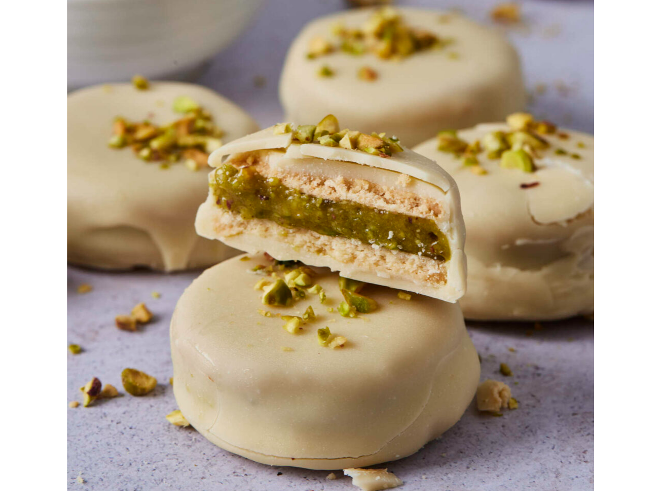 Alfajor de pistacho 2u - KOK