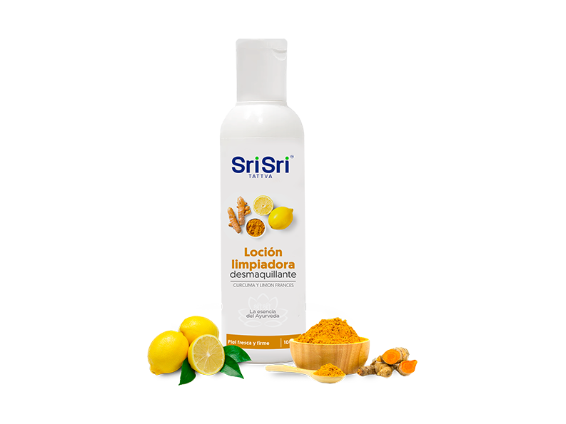 Loción limpiadora (cúrcuma y limón frances)