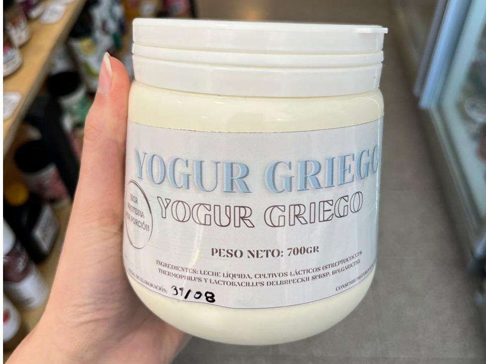 Yogurt griego natural 700g