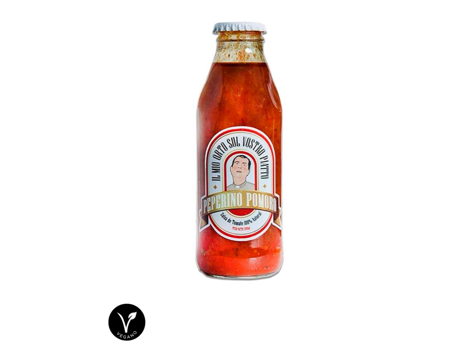 Salsa de tomate peperino pomoro x480g