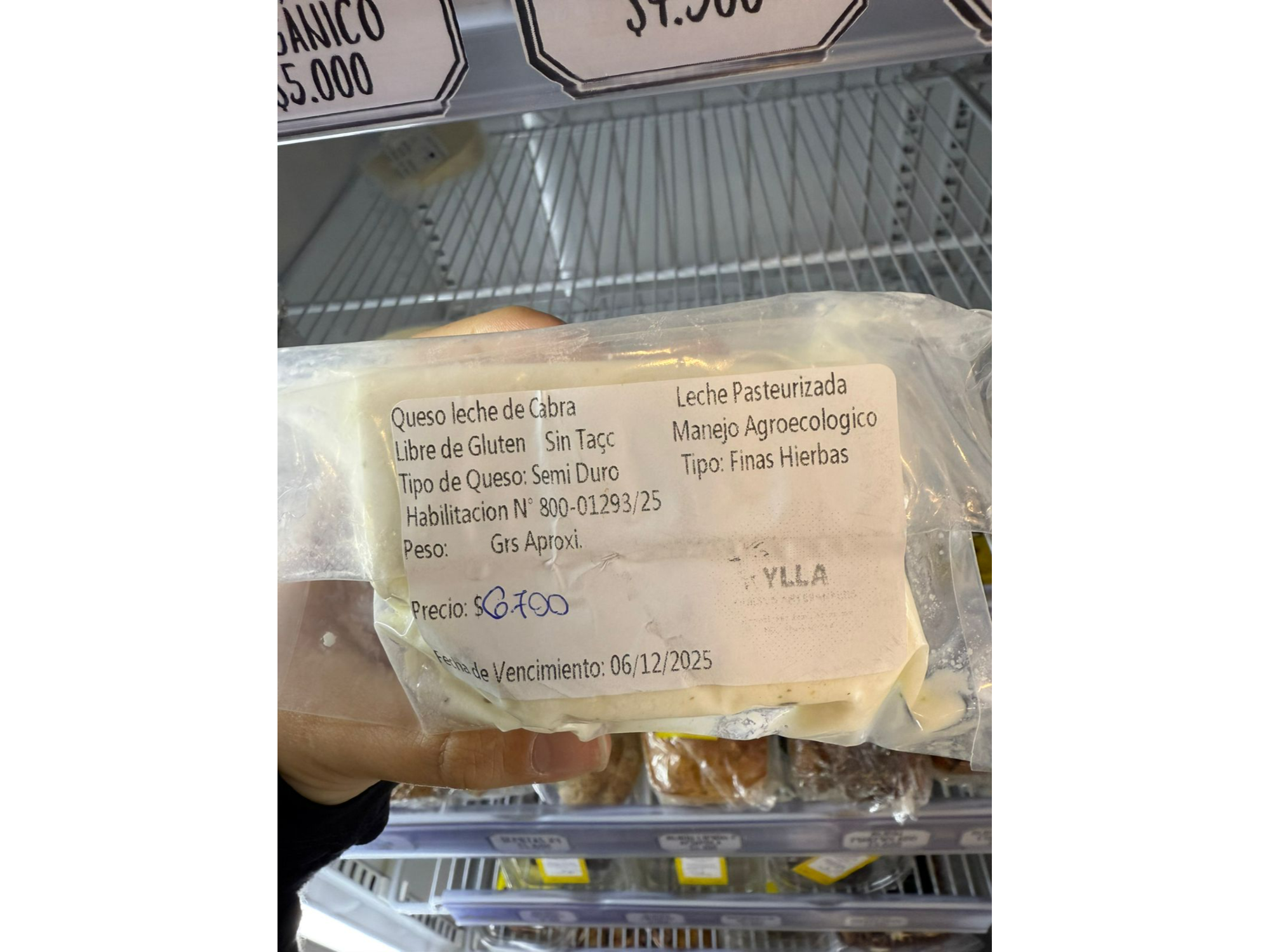 Queso finas hierbas