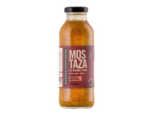 Mostaza en granos y Miel x360g - Recetas de Entonces