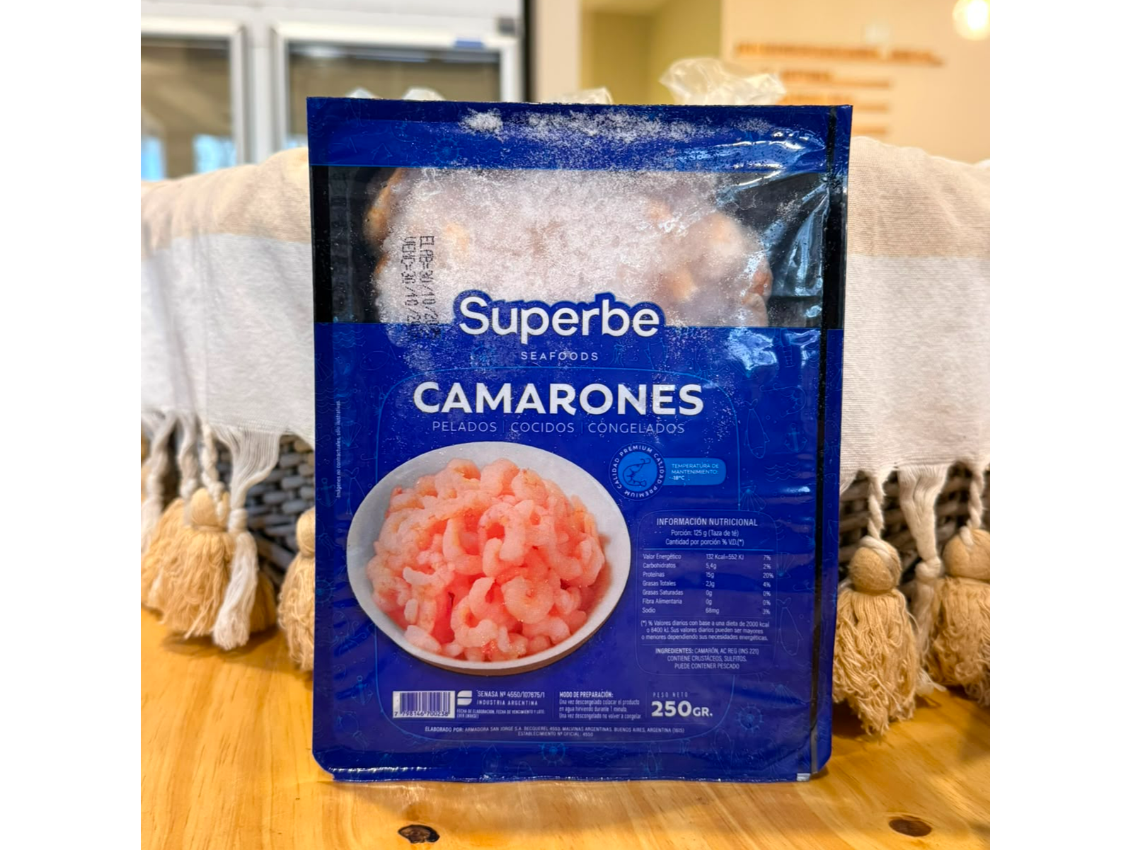 Camarones Pelados y Cocidos - Superbe