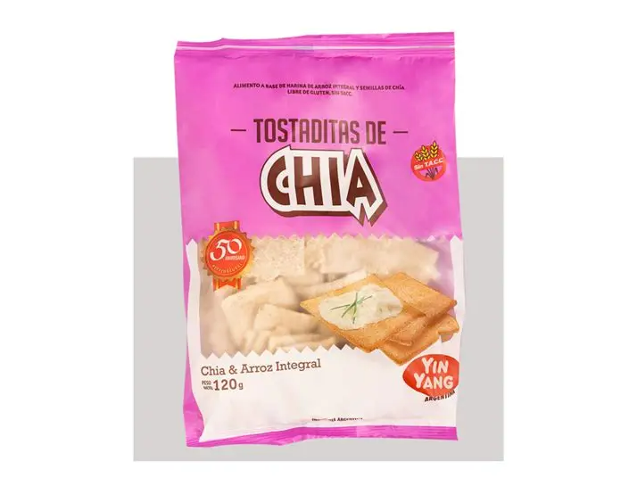 Tostaditas CHIA - YIN YAN x 120g