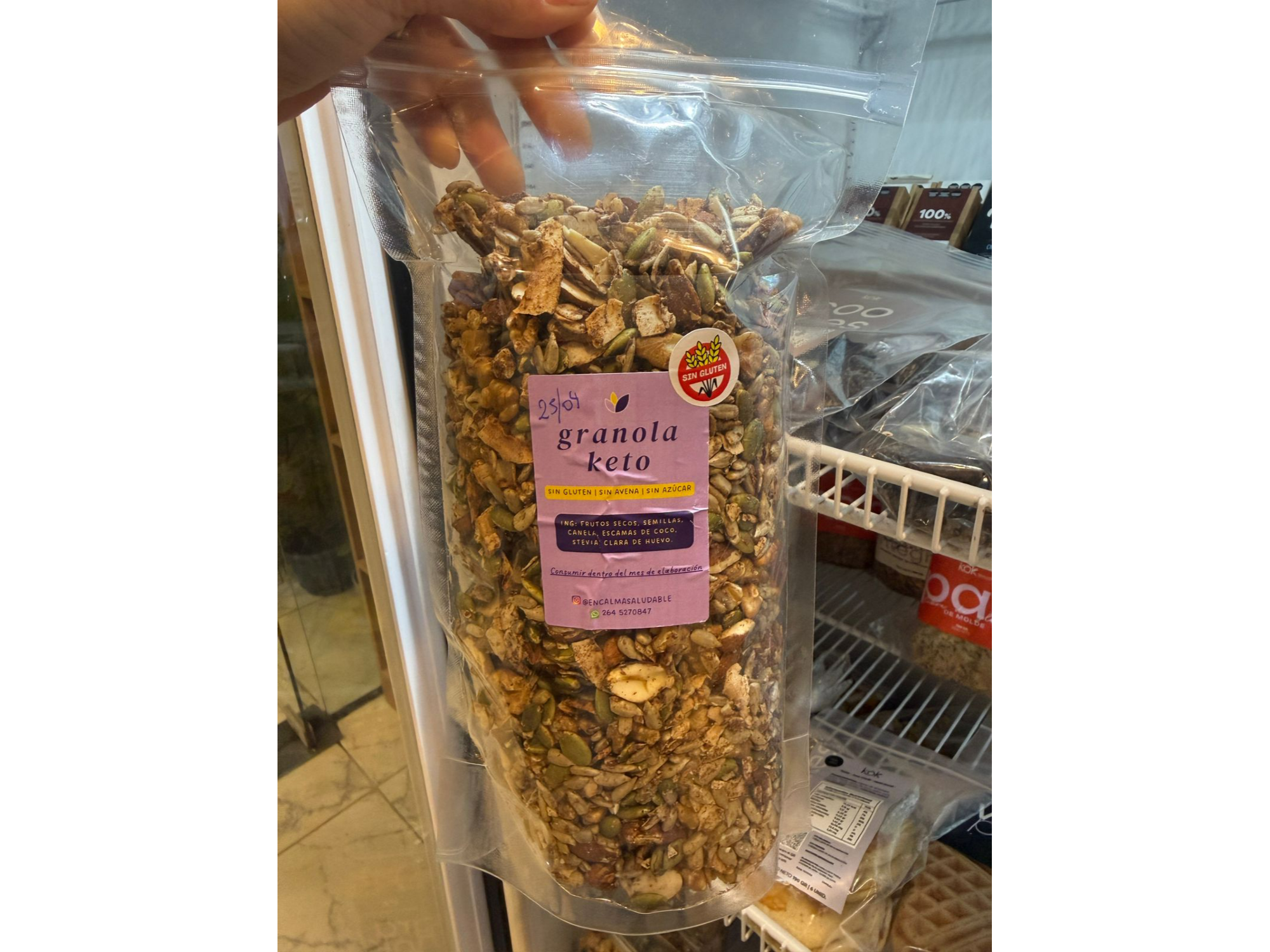 Granola Keto - En Calma