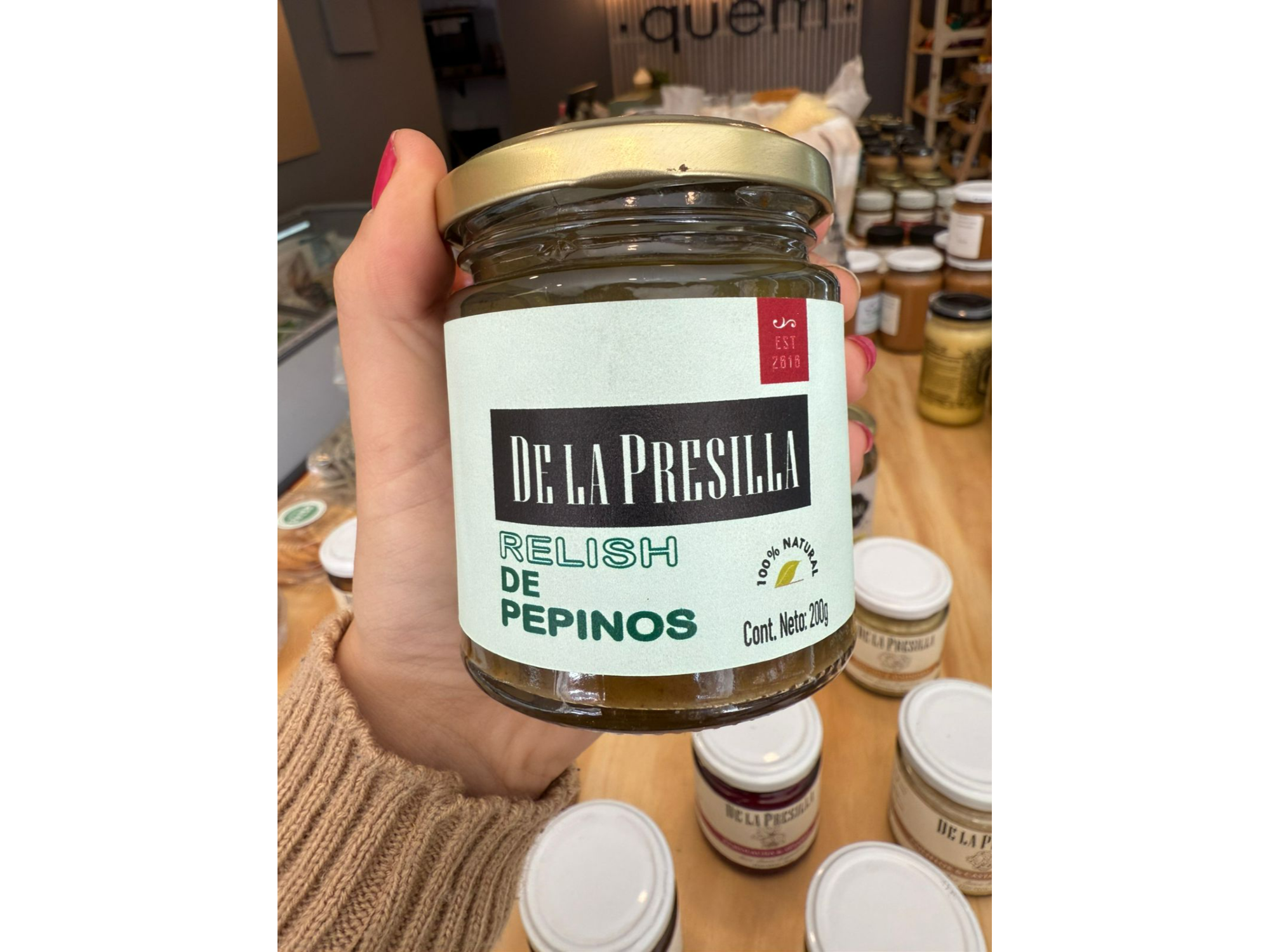 Relish de pepinos 200g