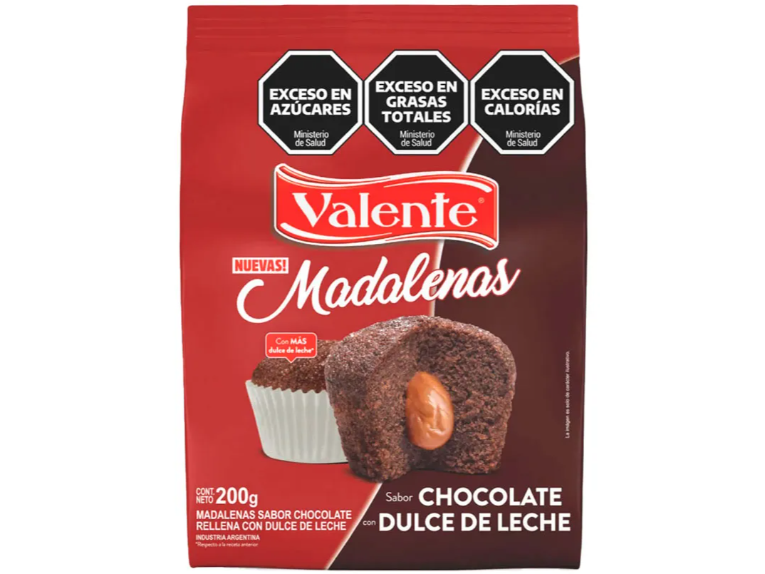 Madalenas Chocolate c/DDL VALENTE