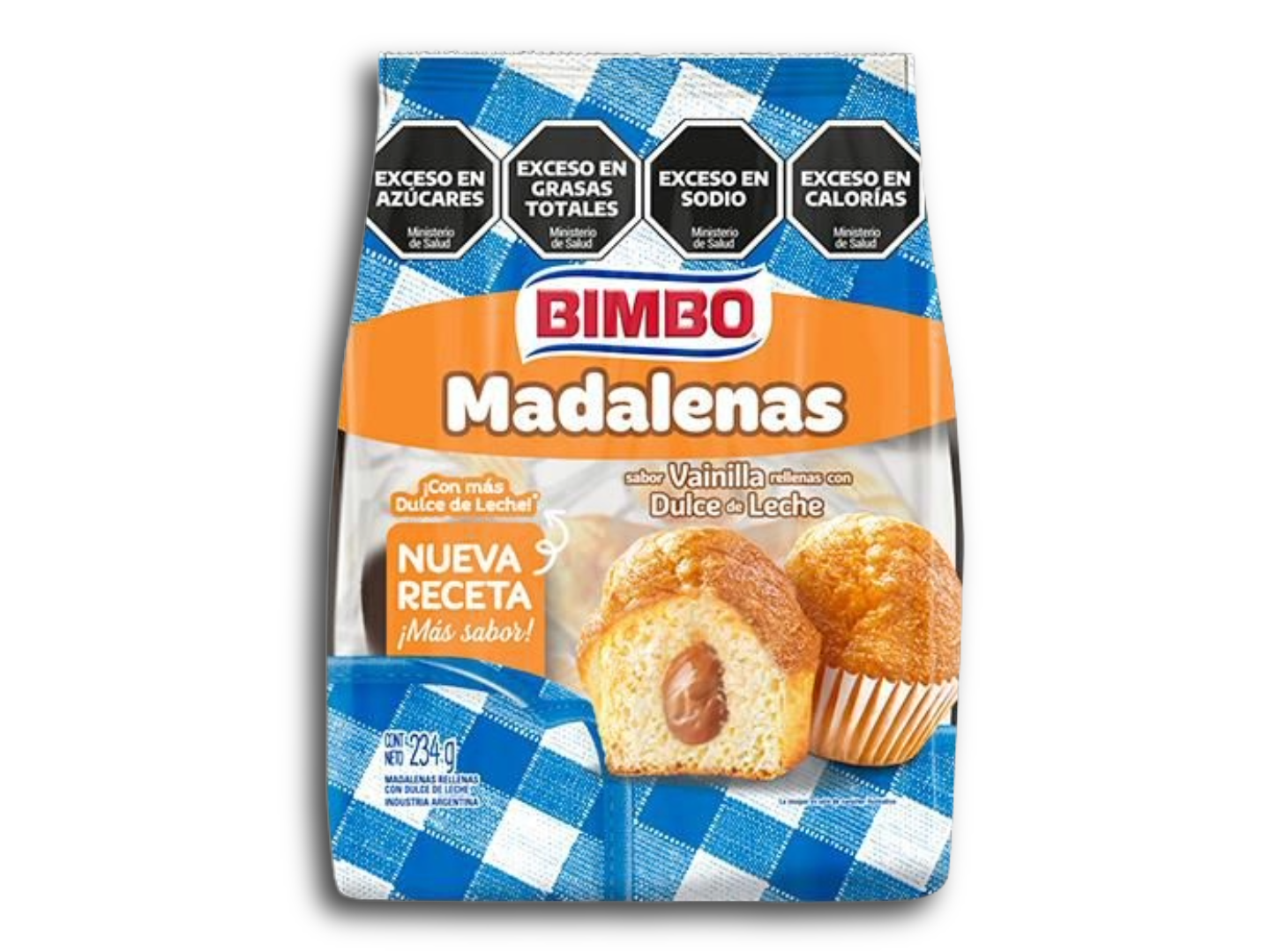 Nueva Madalenas BIMBO sabor Vainilla c/DDL de Bimbo empresas