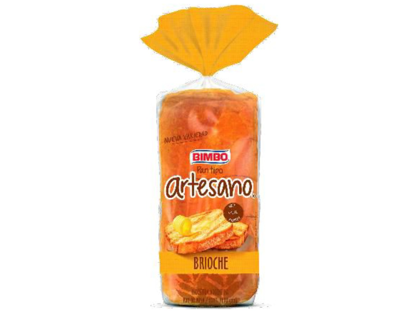 Artesano Pan Blanco Brioche 500g