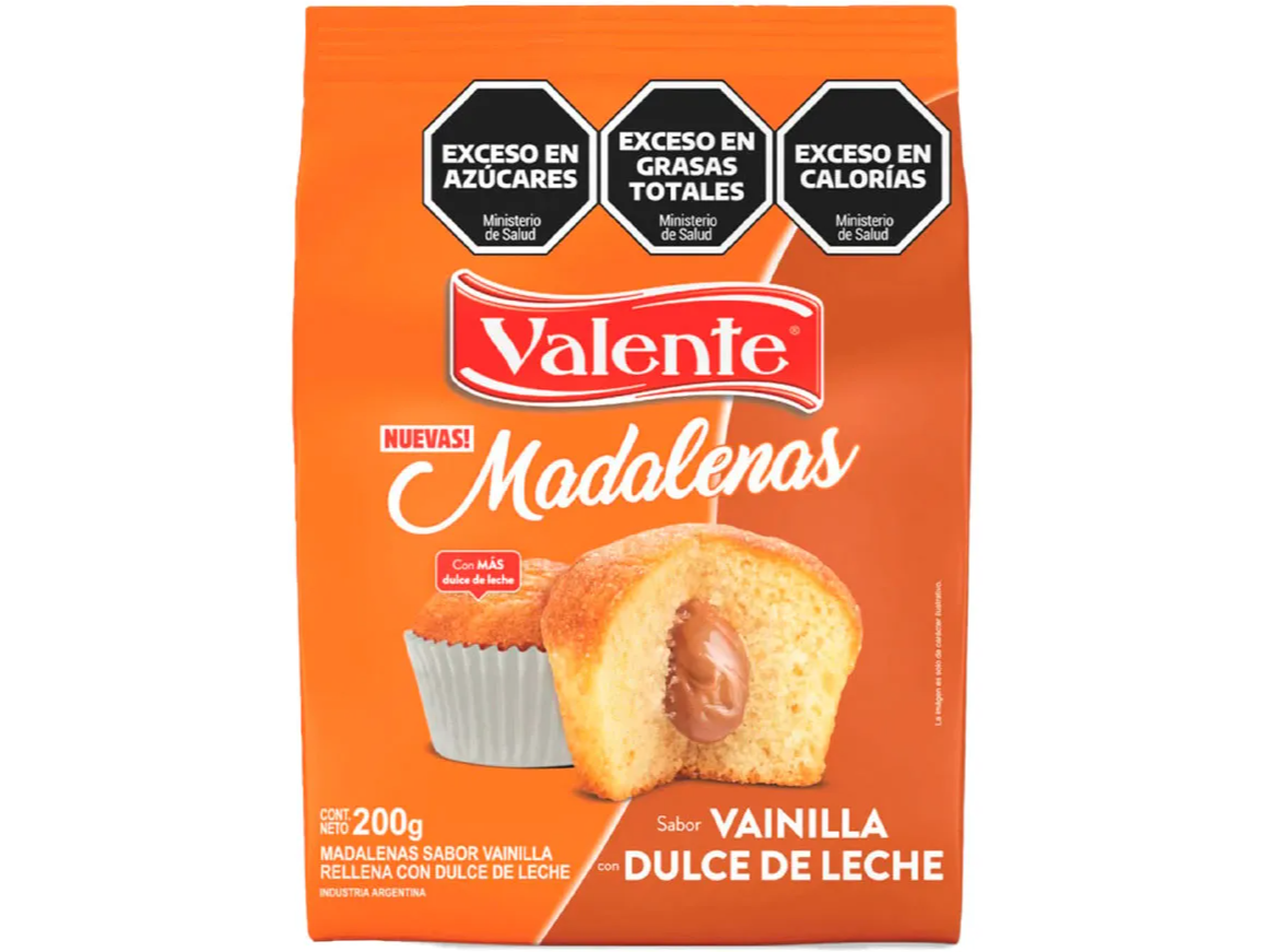 Madalenas Vainilla c/DDL VALENTE