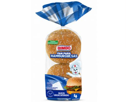 Hamburguesa c/sesamo Bimbo