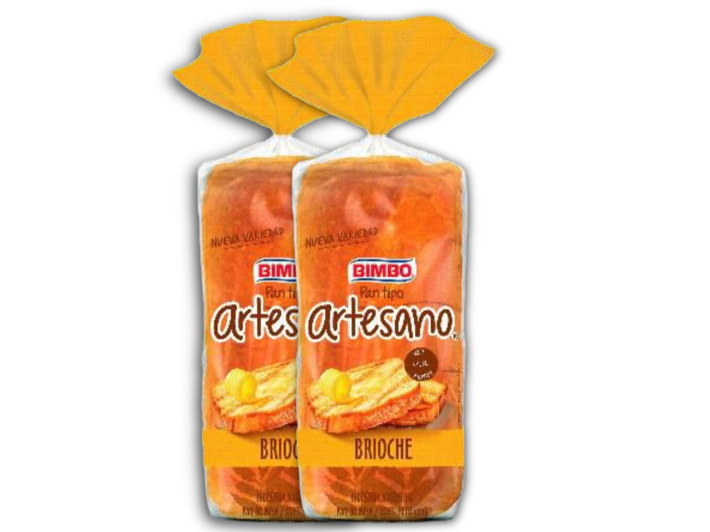 Artesano Pan Blanco Brioche x 2