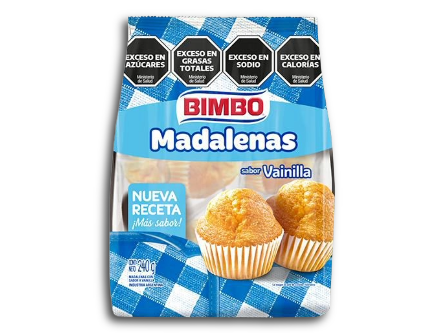 Nueva Madalenas BIMBO sabor Vainilla