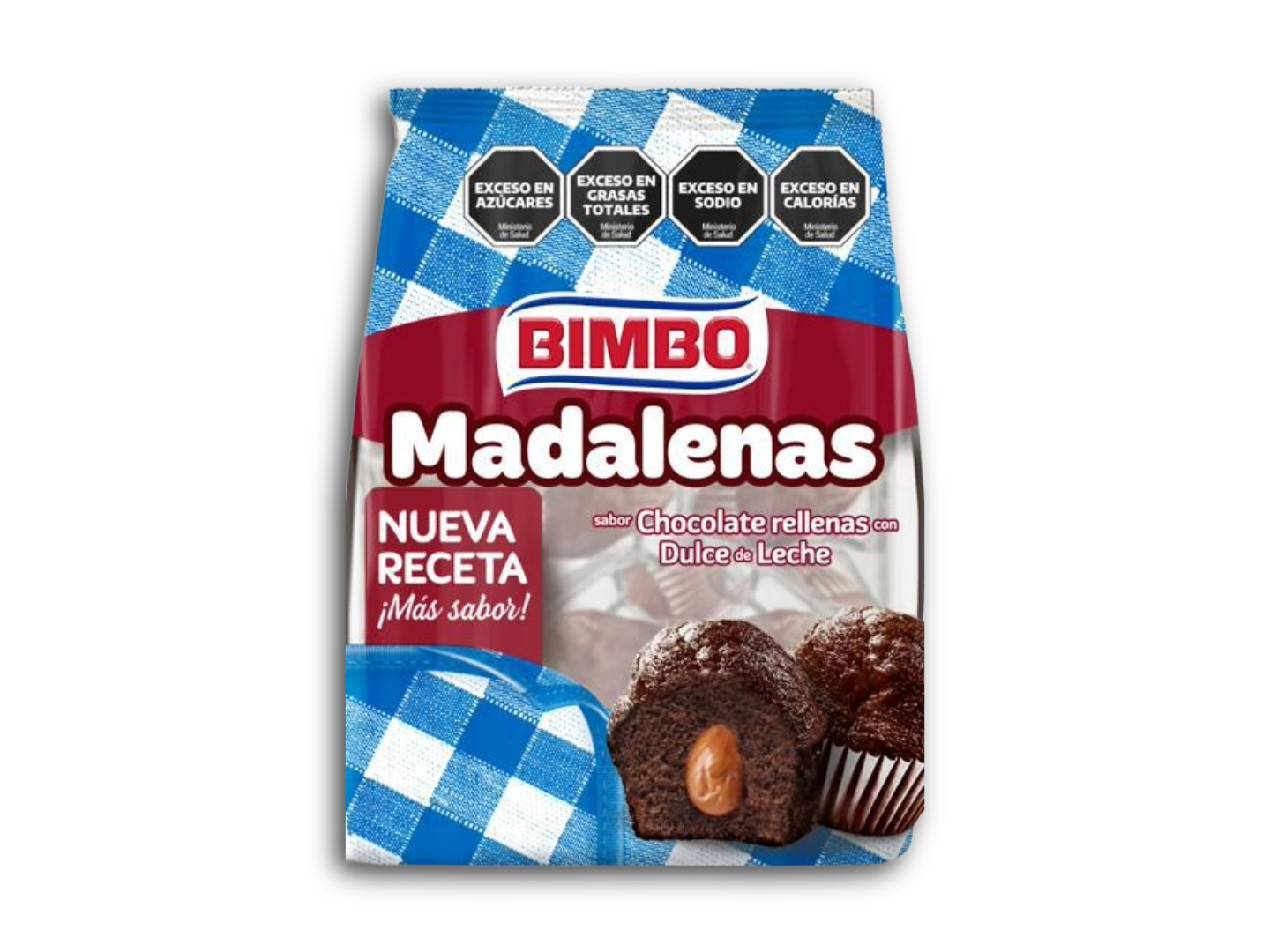 Nueva Madalenas BIMBO sabor Chocolate c/DDL