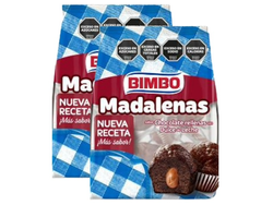 Madalenas Choc DDL 1p 234g X 2