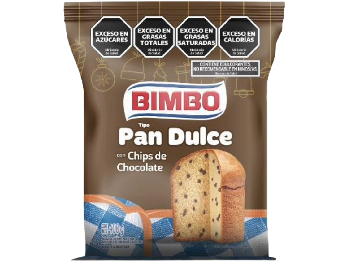 Pan Dulce Chips 400g BIMBO