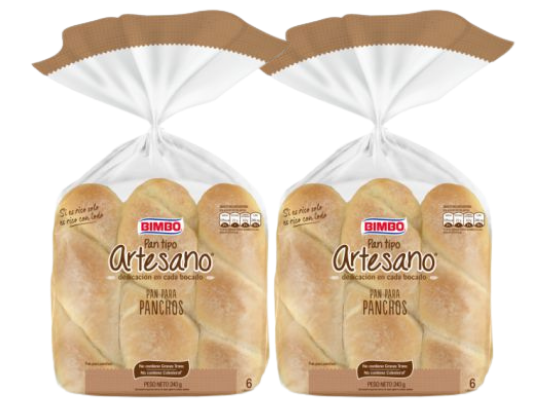 Pancho Pan Artesano x 2