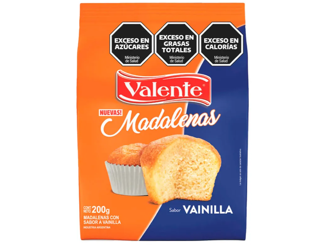 Madalenas Vainilla VALENTE