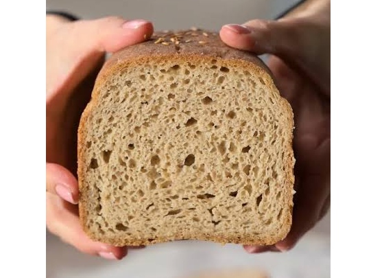 Pan de Molde Integral de trigo (Masa Madre)