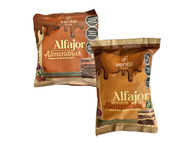 Alfajores de Harina de Almendras Vento