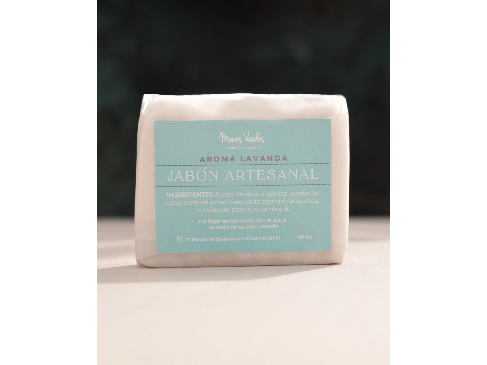 Jabón Artesanal de Lavanda