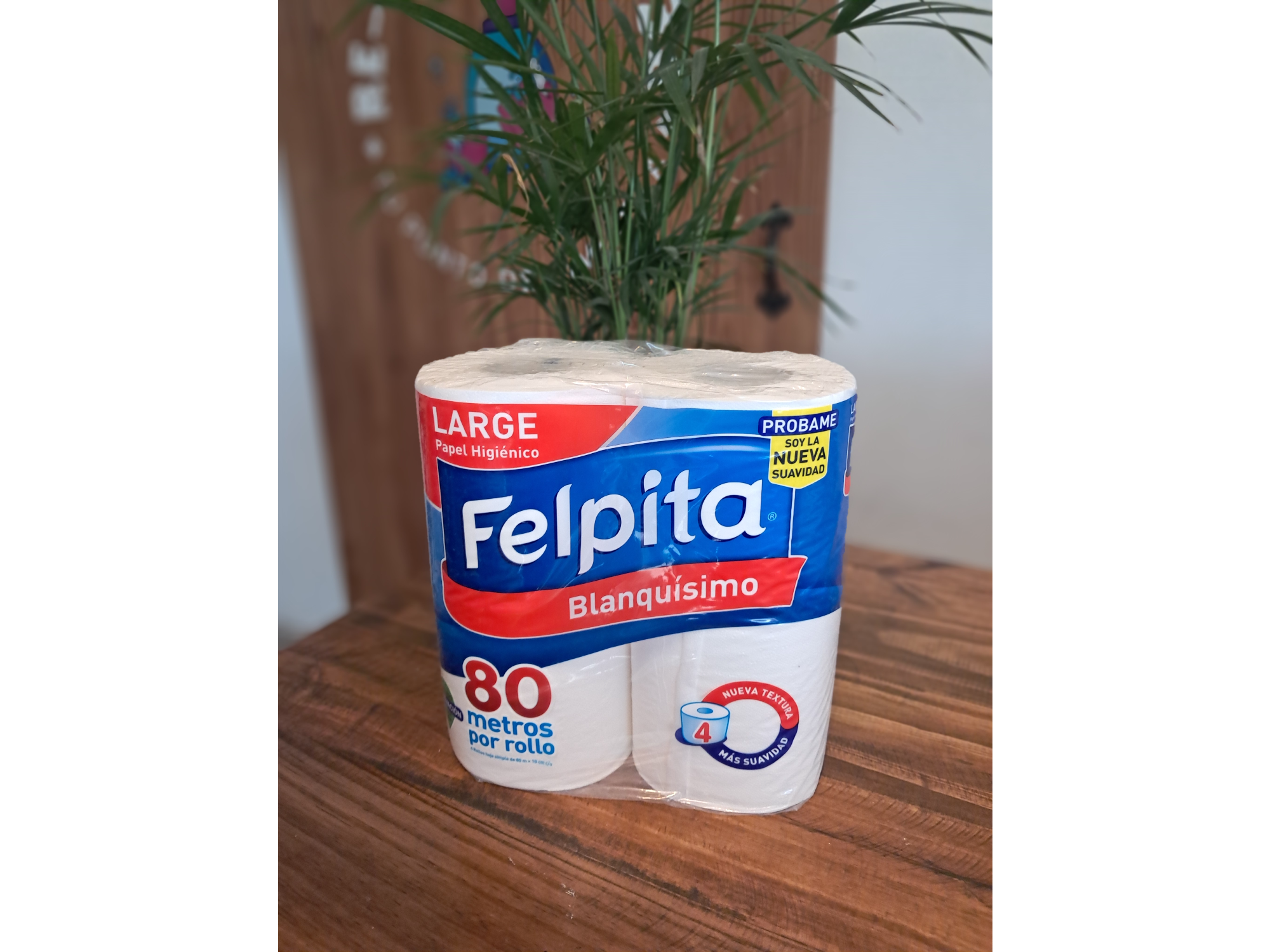 Rollos Felpitas 4 x 80 mts