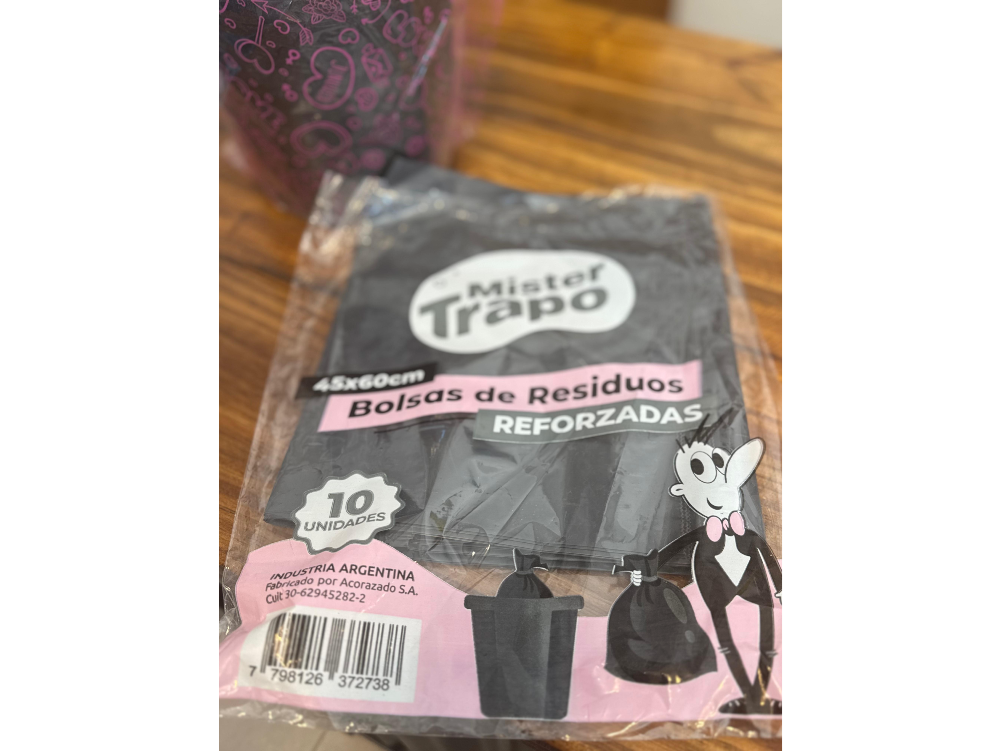 Bolsas de residuos reforzadas MR Trapo 45 x 60