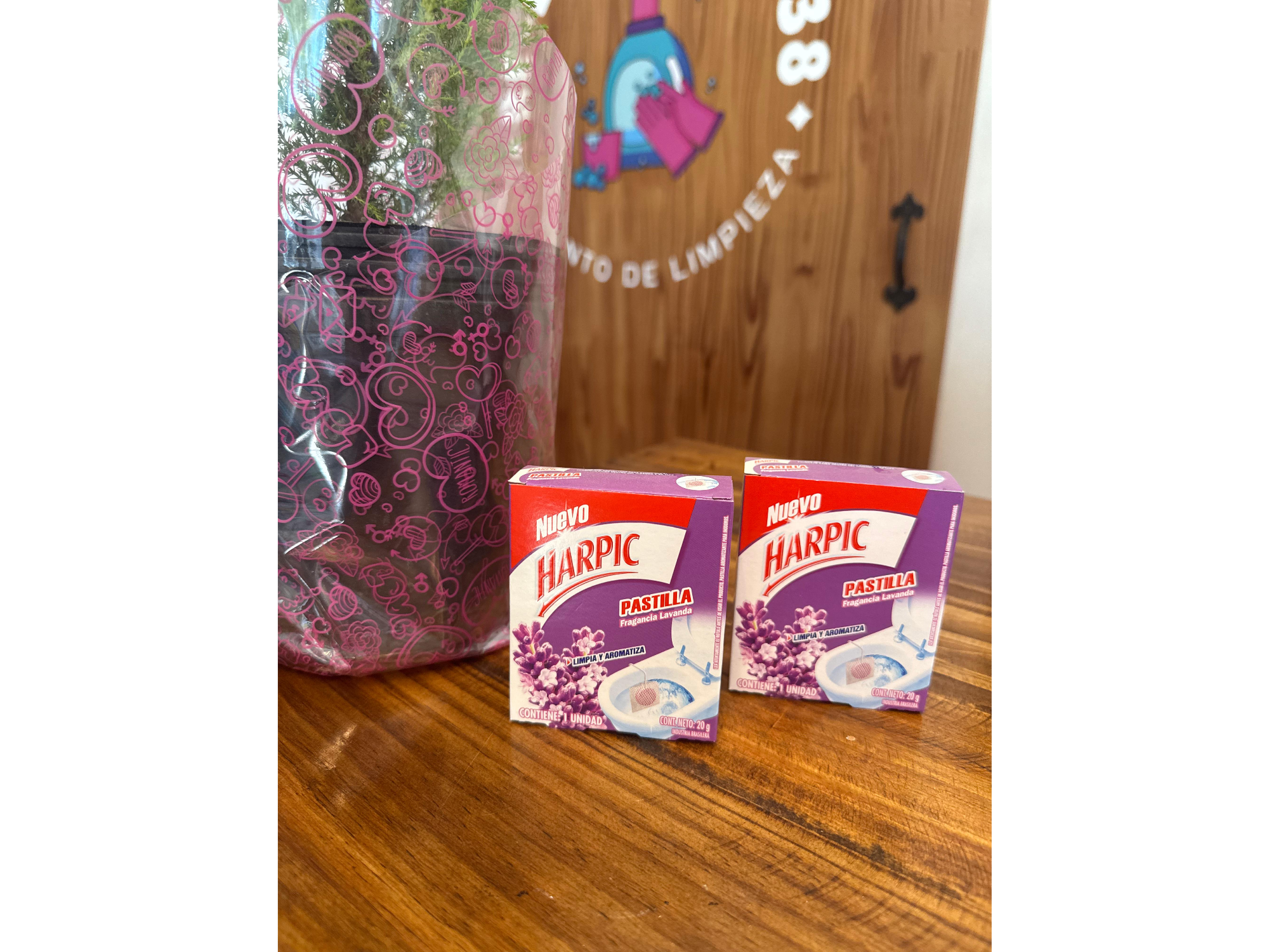 Pastillas Harpic para inodoro