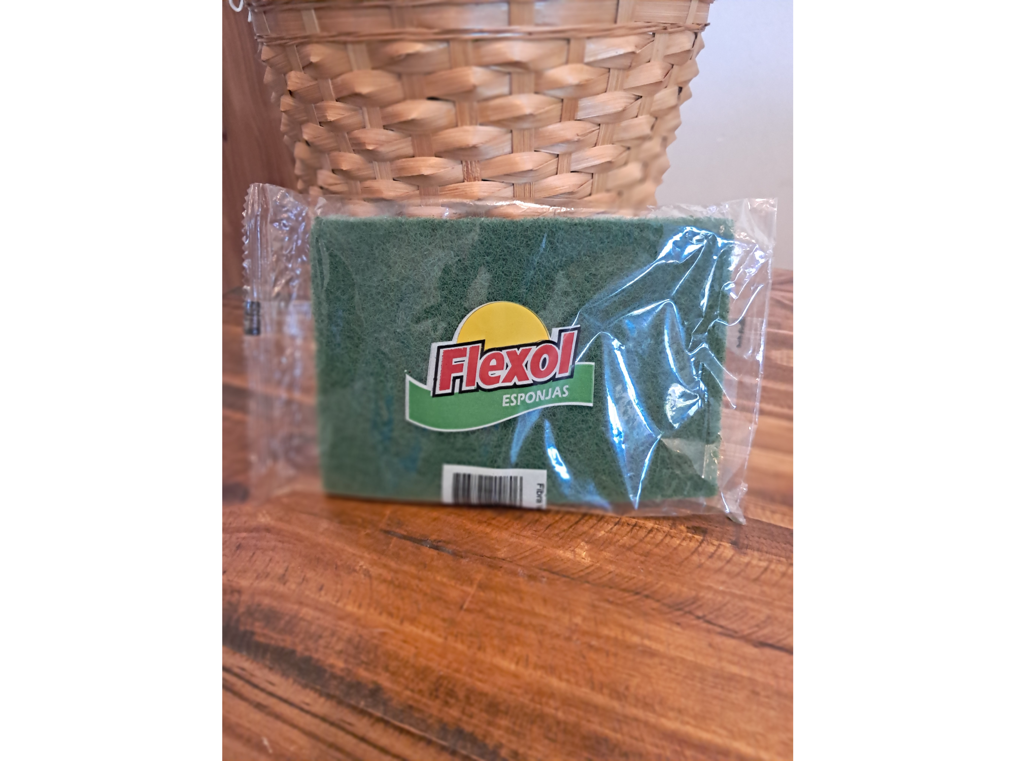 Esponja paño fibra Verde