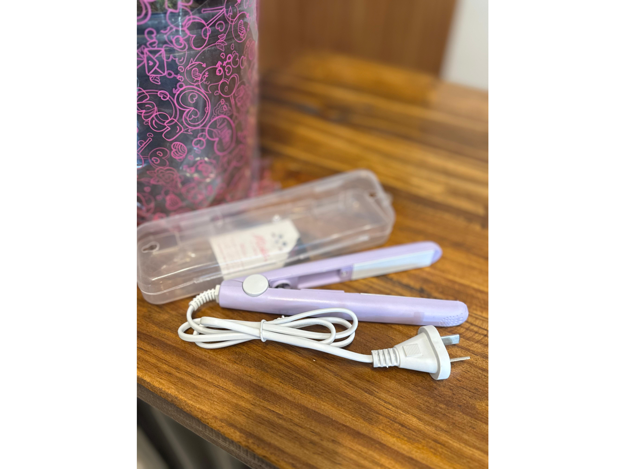 Mini planchita flequillera