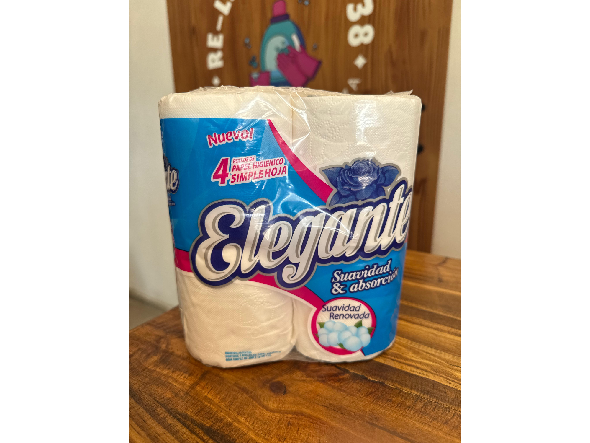 Papel higiénico elegante ph blanco 4 x 30