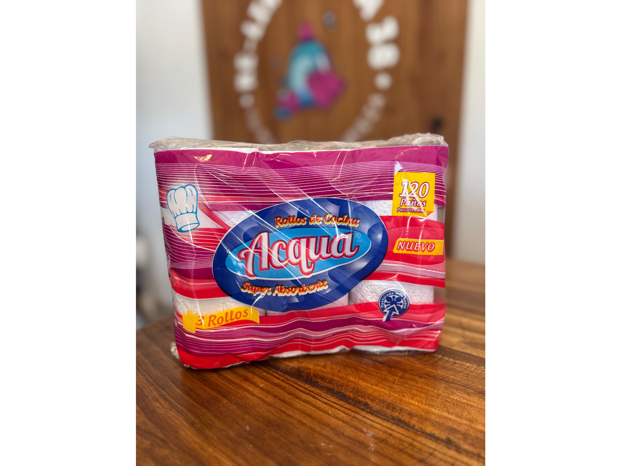 Rollo de cocina Aqua x 3 unidades
