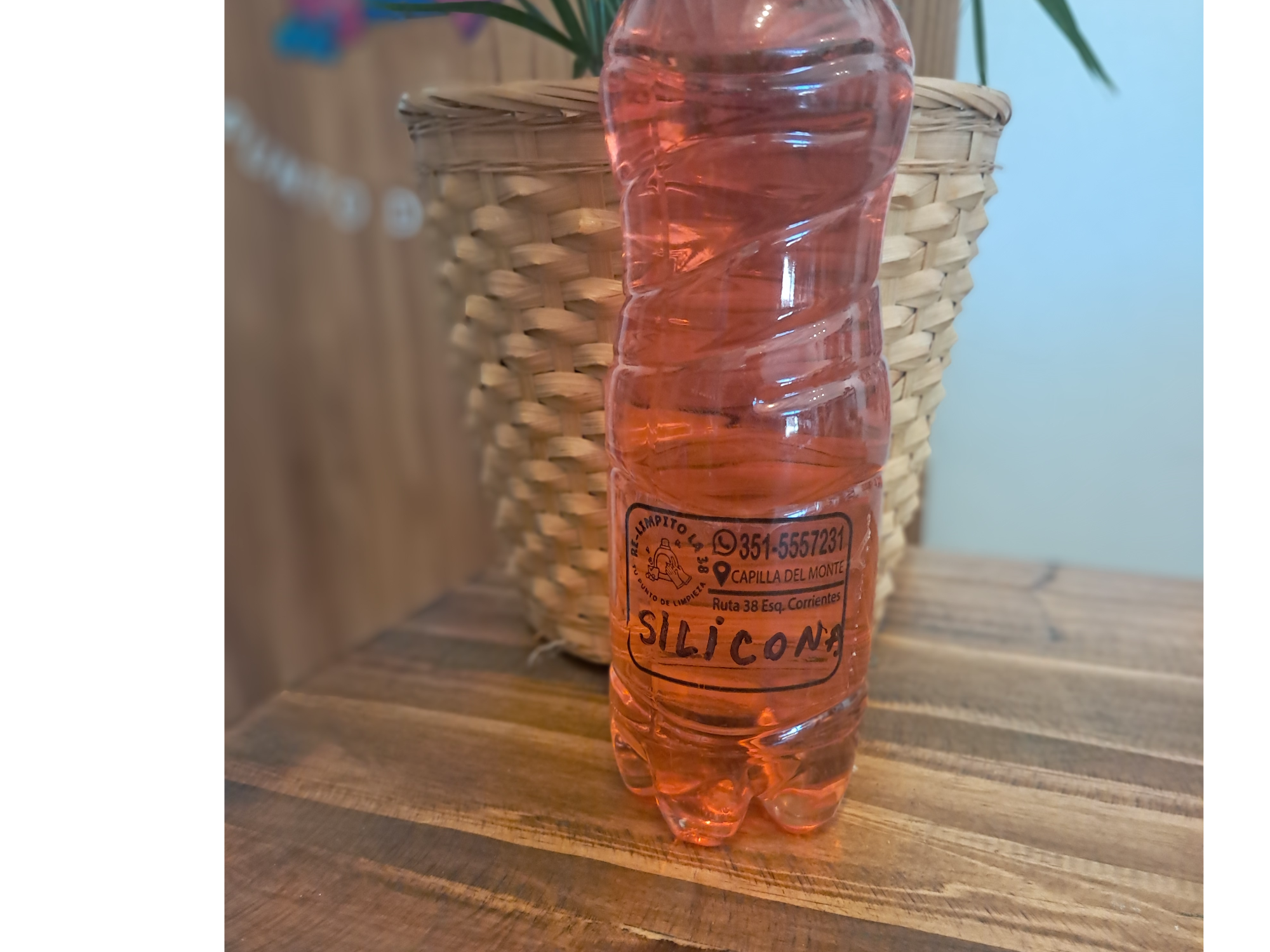 Silicona con perfume