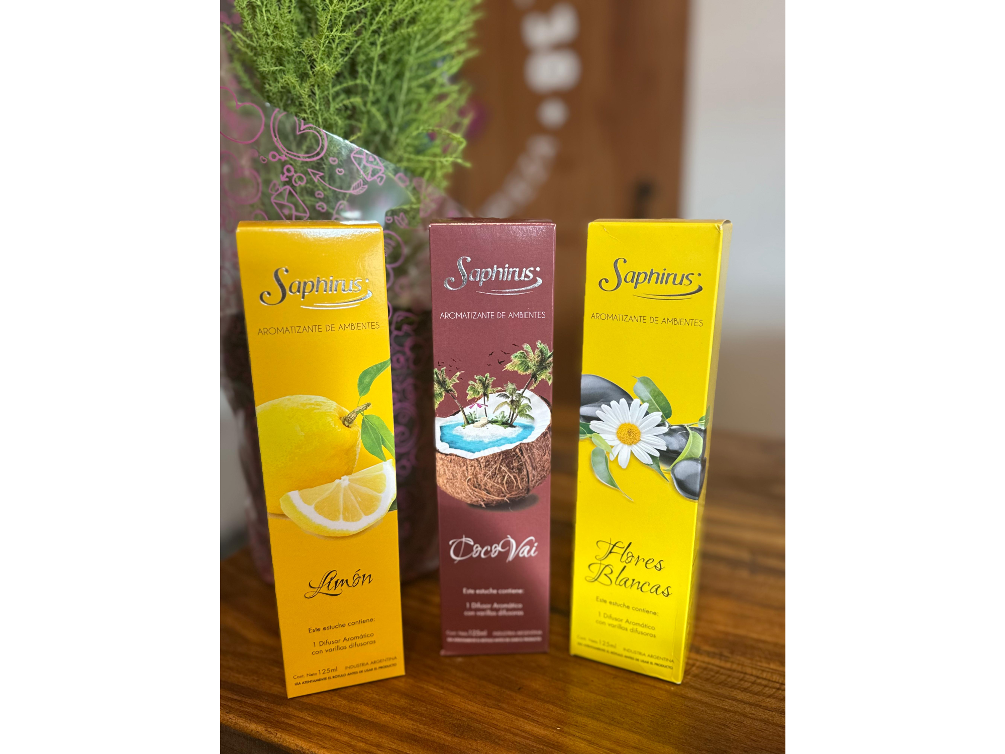 Difusores aromáticos Saphirus