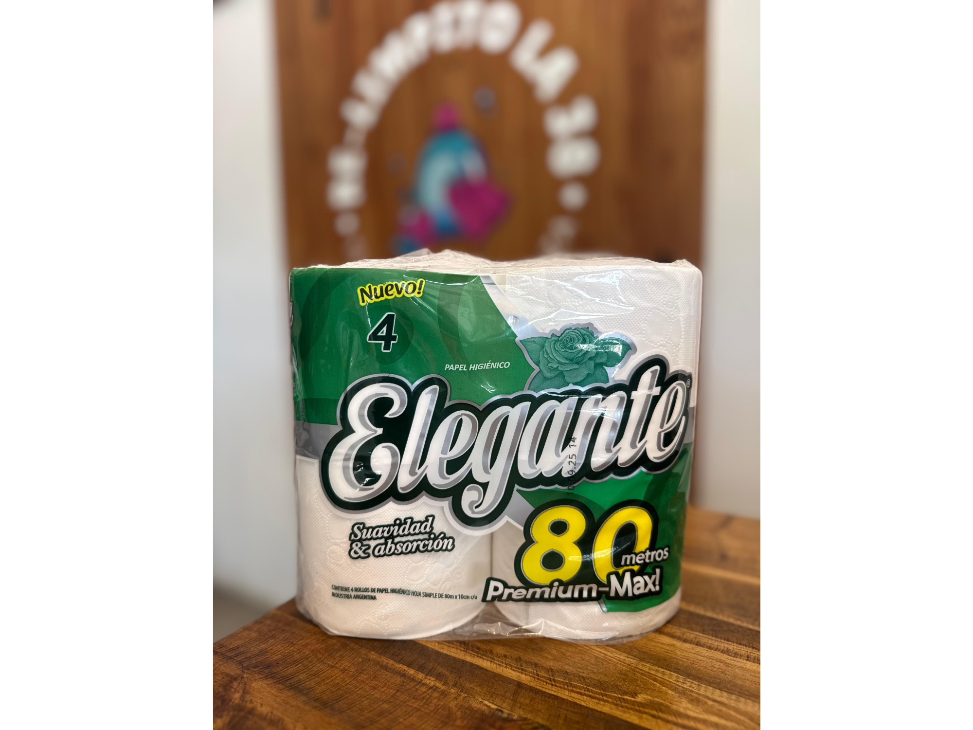 Papel higiénico Elegante 4 x 80 m