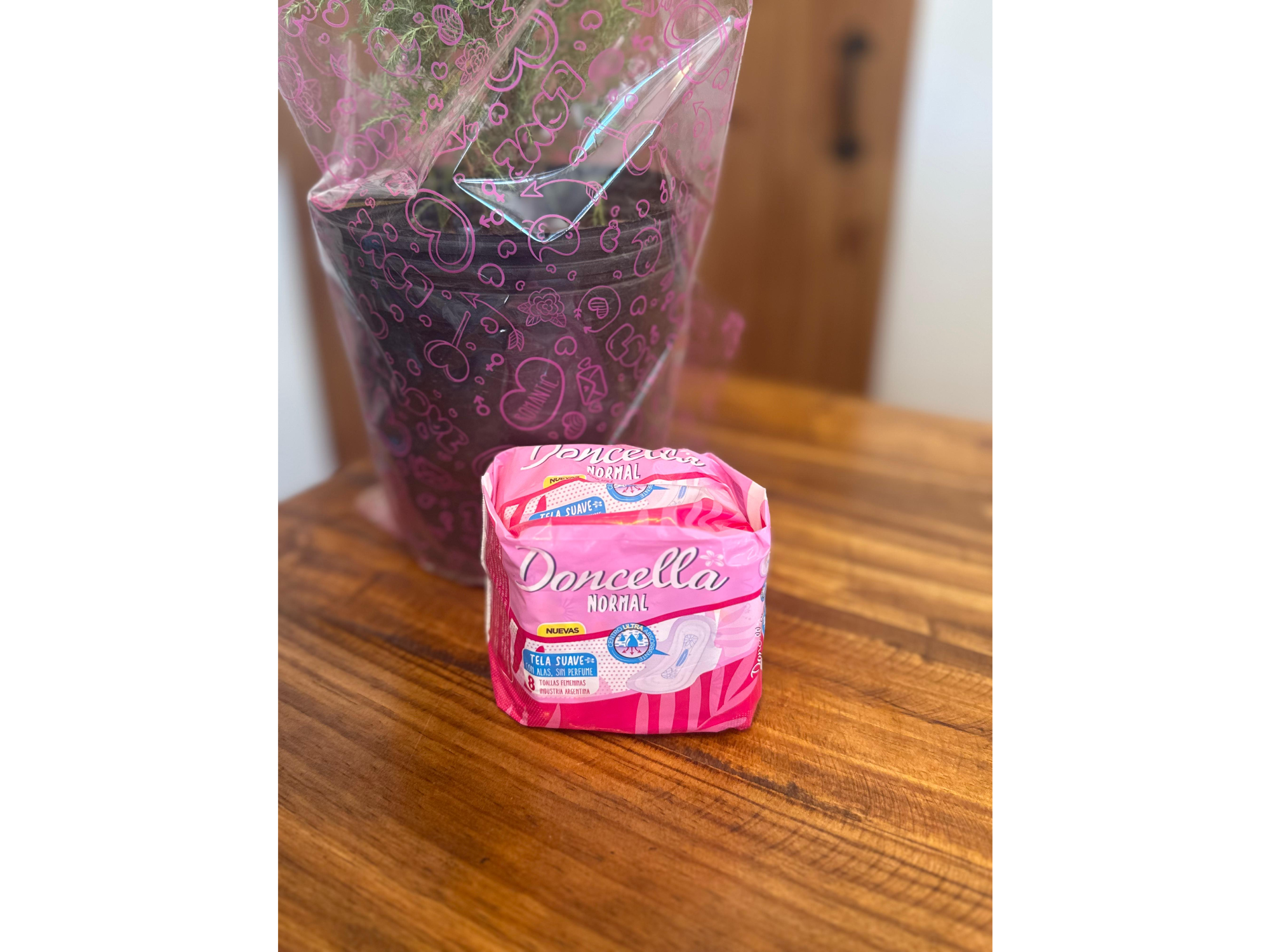 Doncella toallas femeninas x 8