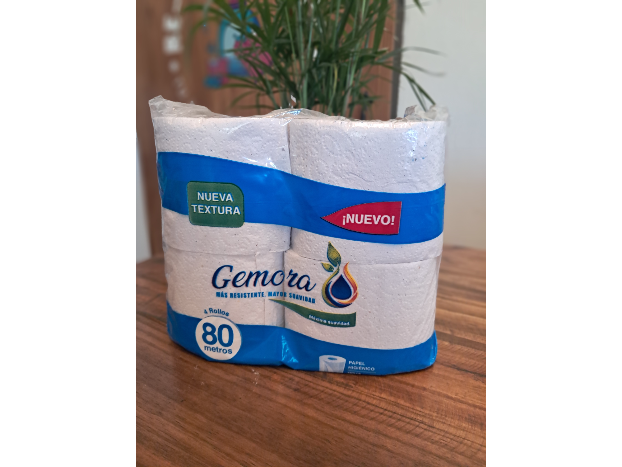 Papel higiénico Gemora 4 x 80 mts