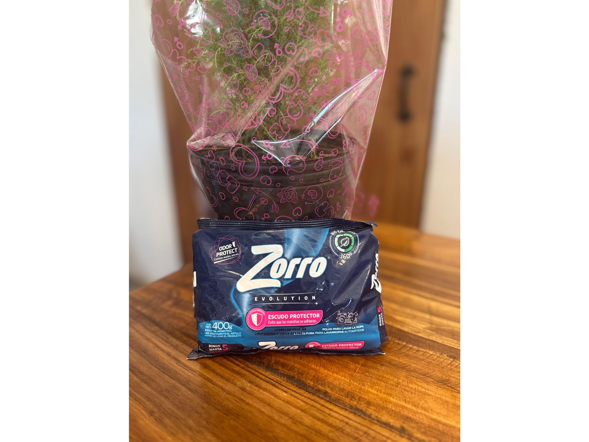 Jabón zorro en polvo