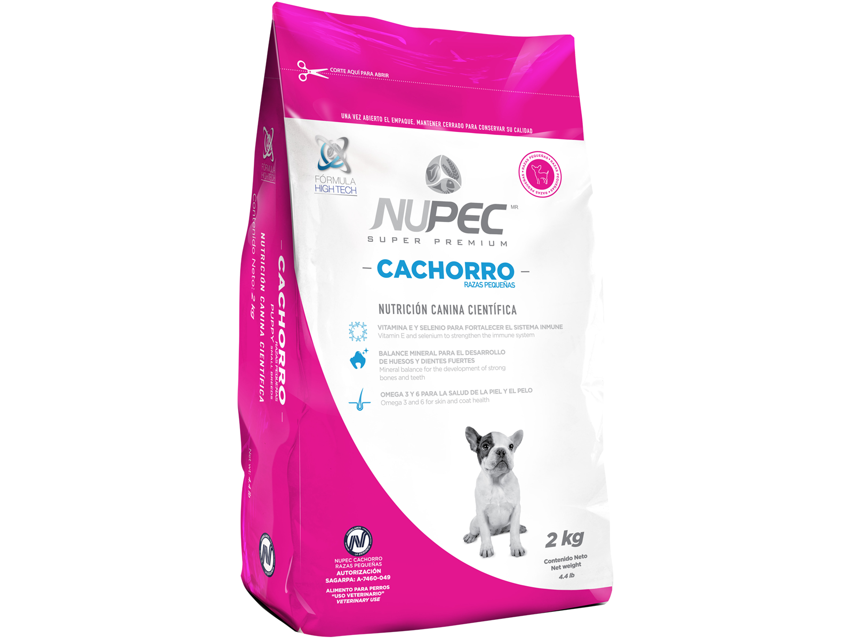 Nupec Cachorro Razas Pequeñas 2kg