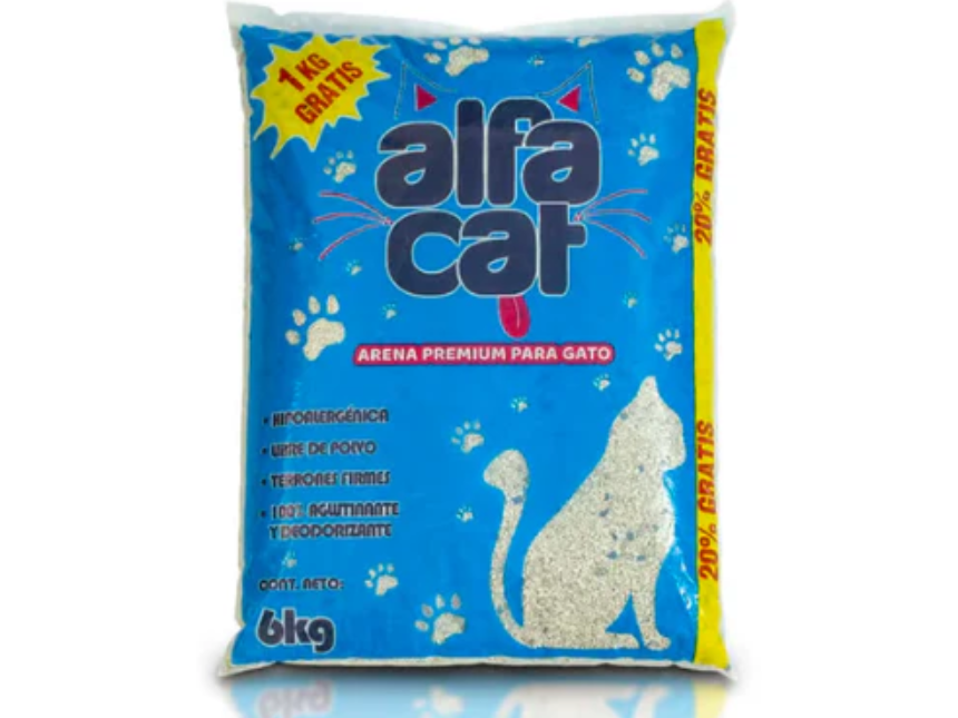 AlfaCat Arena 5kg Gratis 20%