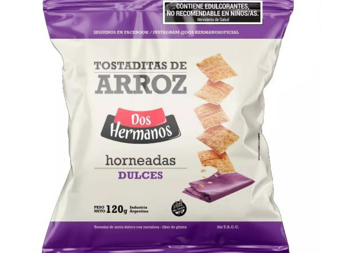 Galletitas de arroz "Dos hermanos"