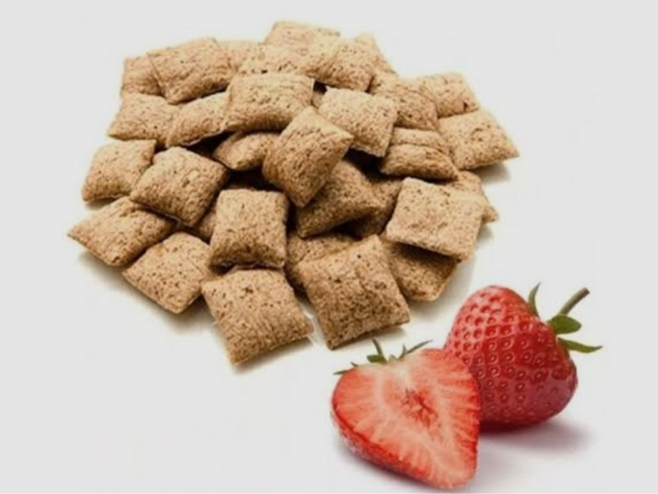 Almohaditas rellenas de frutilla