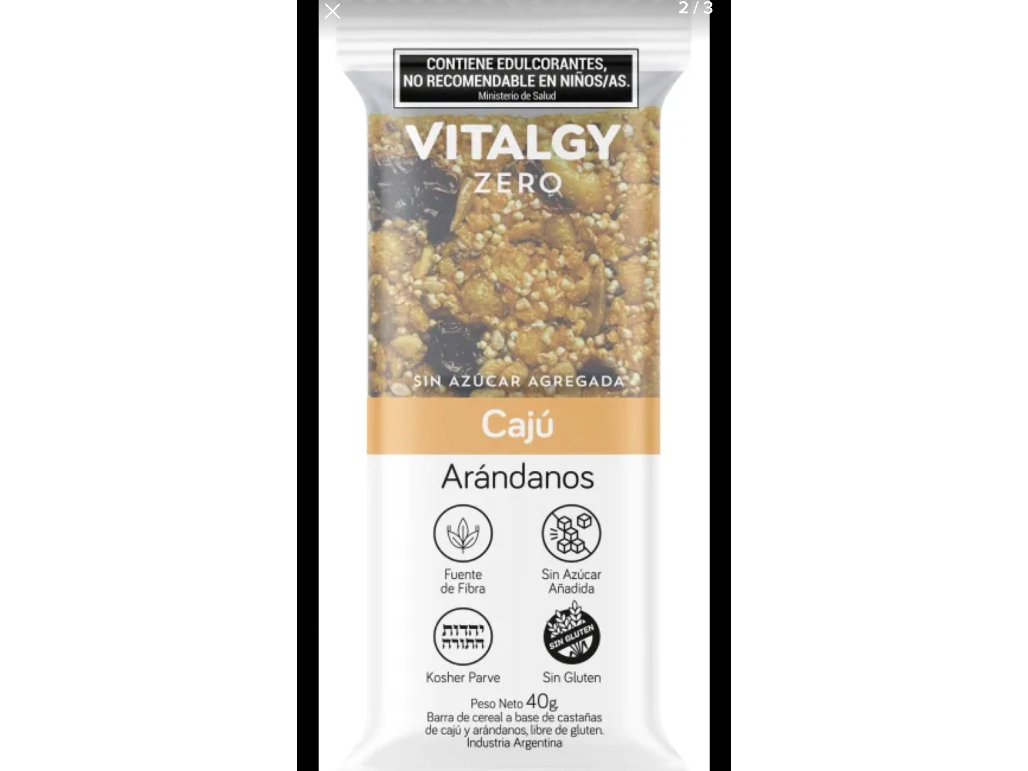 Barritas Vitalgy Zero