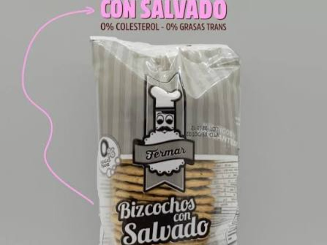 Bizcochos de salvado y lino