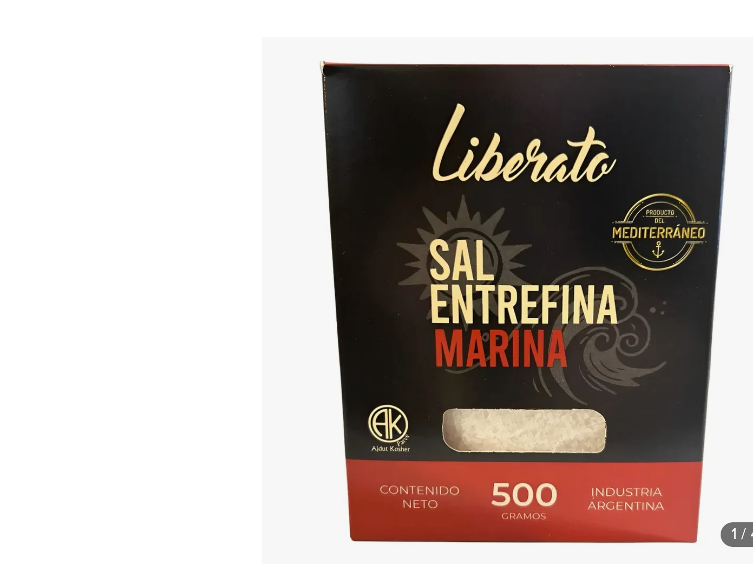 Sal entrefina yodada